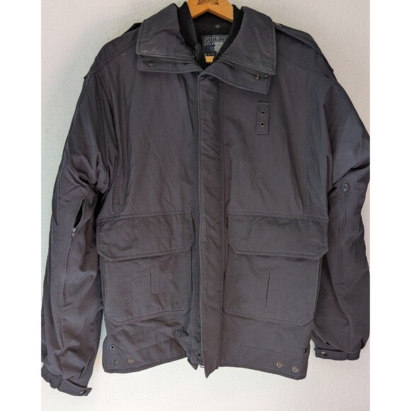 Spiewak Jacket Men Medium Tall Black City Golden Fleece Workwear Thinsulate (M)